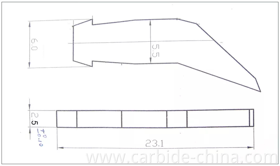 drawing of ski pole tips